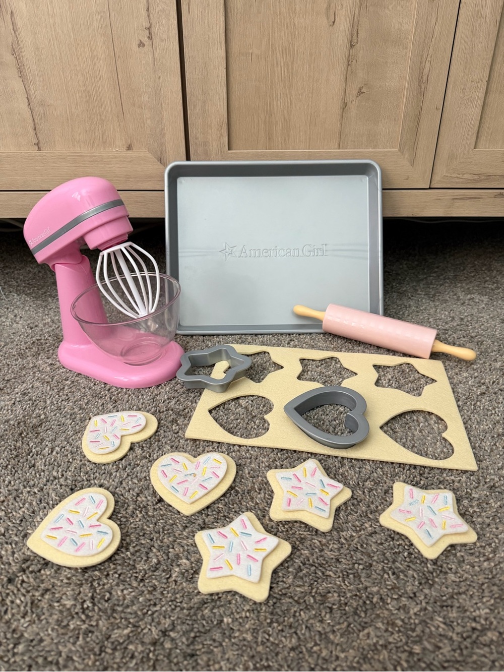 American Girl Bake with Bitty set
